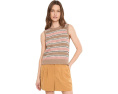 Varley топ Deeley Stripe Stitch Tank с горизонтальной полоской