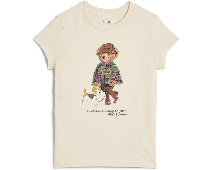 Polo Bear Cotton Jersey Tee (Toddler/Little Kid)