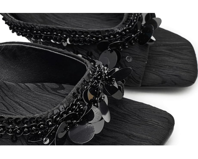 Сандалии Circus NY by Sam Edelman Juliana с пайетками и низким расклешенным каблуком
