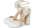Badgley Mischka Туфли Janessa на платформе с крупным цветком и ремешком