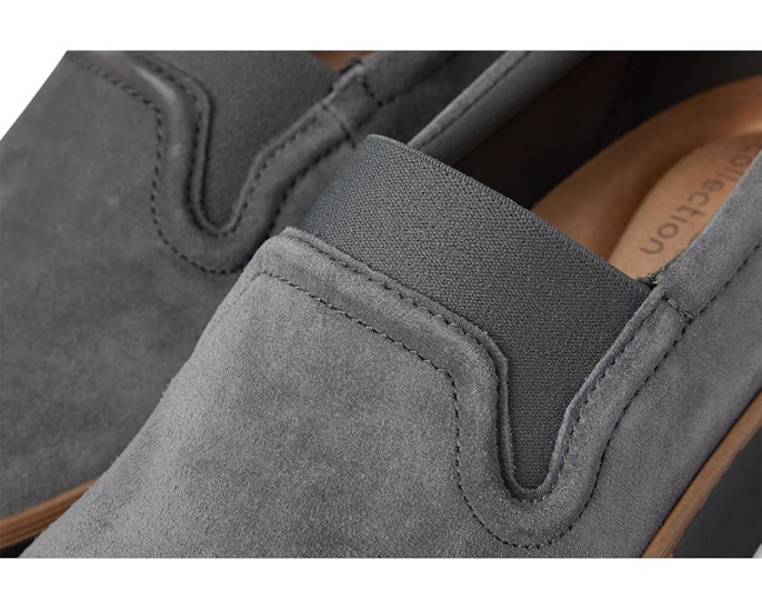 Clarks Zylah Sky балетки на платформе с текстильным верхом
