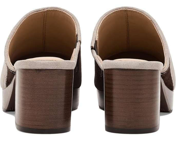 Сабо Campus Clog Patchwork Frye с лоскутным верхом Бирюзовый