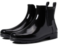 Сапоги Hunter Refined Chelsea Gloss водостойкие с эластичной вставкой