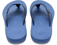 Шлепанцы FitFlop Iqushion с двумя полосками и перепонками