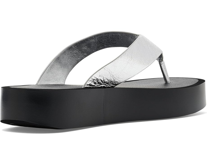 Кожаные шлепанцы Leather Platform Flip Flop от Tory Burch на платформе