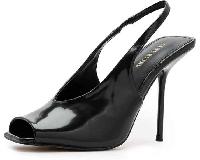 Туфли лодочки Steve Madden Lucian с открытым носком и каблуком стелетто