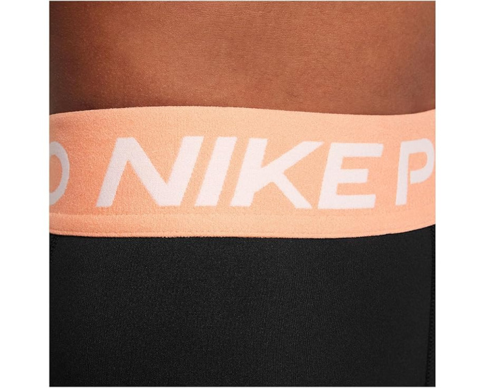 Nike Pro Shorts шорты для детей Black Apricot Agate White