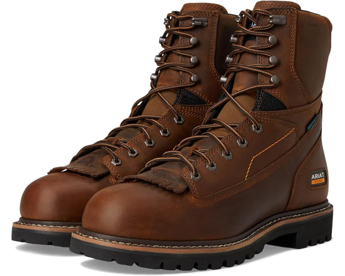 Ariat Work ботинки Longview Shock Shield 8 дюйм водонепроницаемые