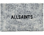 Джинсовый клатч AllSaints Izzy Washed Grey