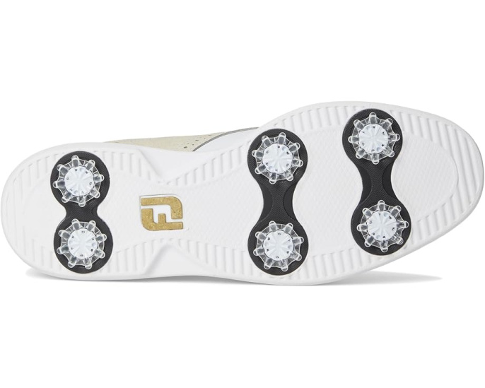 Гольф обувь FootJoy Traditions с водонепроницаемой конструкцией и шипами