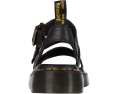 Сандалии-гладиаторы Dr. Martens Gryphon на платформе с кожаным верхом