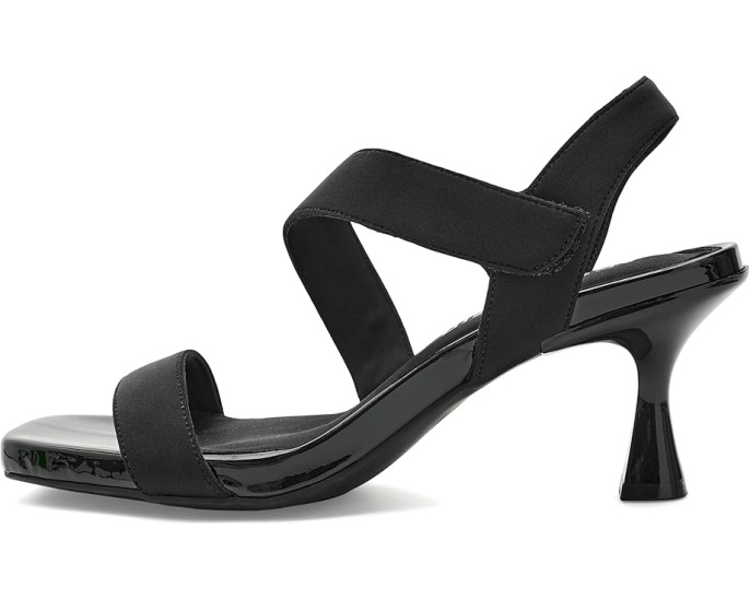 Босоножки Anne Klein Justin из стрейч-материала на каблуке-рюмочке