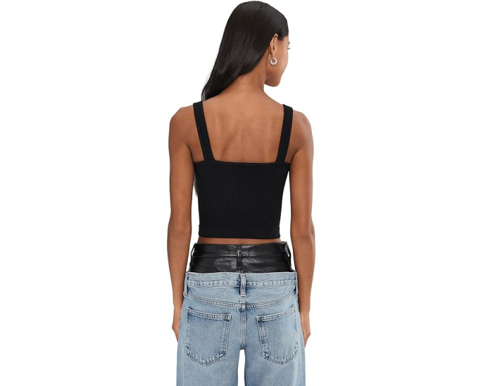 Топ Brami из рибаны с квадратной спинкой Free People