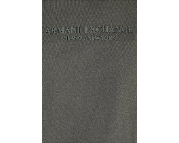 Armani Exchange футболка Cotton Jersey с AX надписью