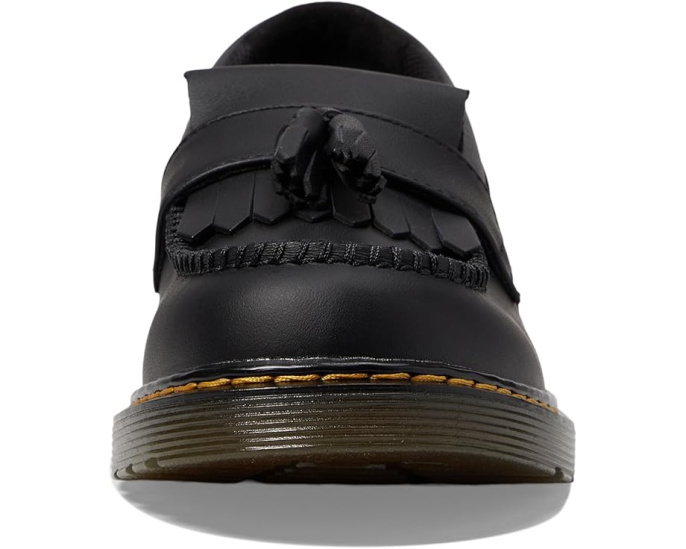 Лоферы Dr. Martens Adrian Y для детей на липучке с кожаным верхом