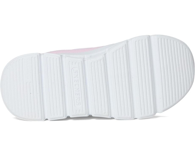 Кроссовки SKECHERS KIDS Glide-Step Flow с эластичными шнурками и сетчатым верхом