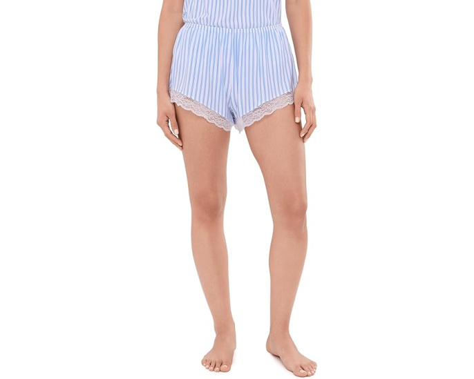 Eberjey Isla Cami Short Pajama женская пижама с кружевом регата