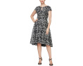 Short Embroidered A-Line Dress