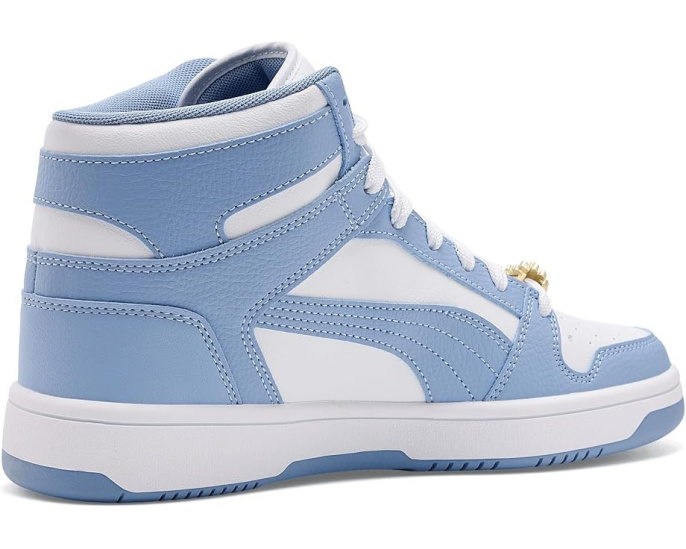 Кроссовки высокие Rebound Layup Floral Puma с цветочным принтом