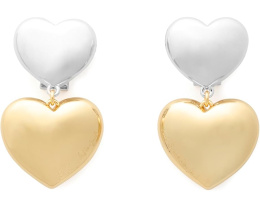 Серьги Heart You с двойными подвесками в виде сердец от Kate Spade New York
