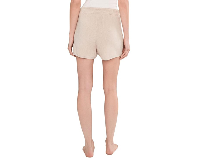Barefoot Dreams Шорты CozyChic Ultra Lite с канатной полоской