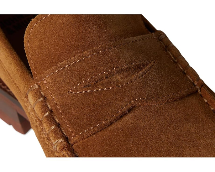 Johnston & Murphy Collier Penny из мягкой замши со стелькой TRUFOAM