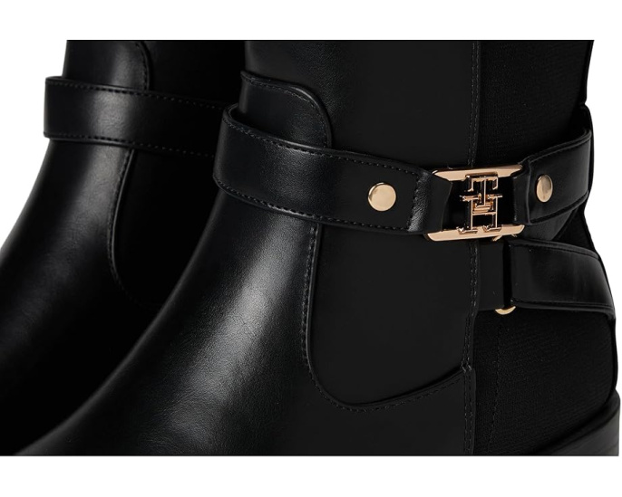 Tommy Hilfiger Iyla сапоги из искусственной кожи с перекрестными ремешками