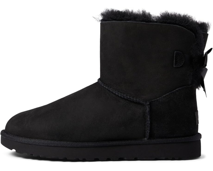 UGG Ботильоны Mini Bailey Bow II с меховой подкладкой 17 мм и подошвой Treadlite