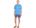 Chubbies футболка Heck Yes Brother с принтом Синий