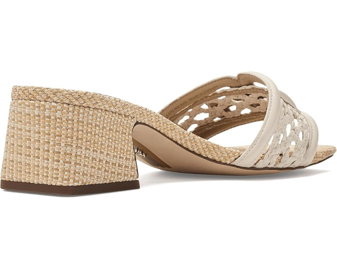 Сандалии Sam Edelman Waylon Weave с плетеным узором и квадратным каблуком