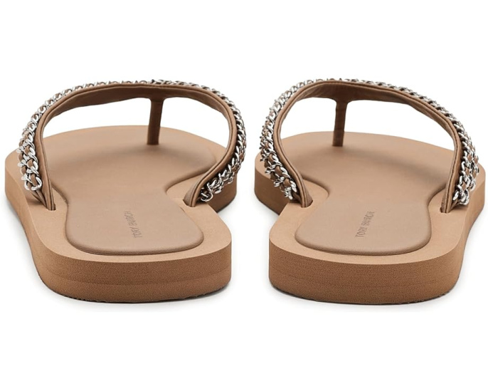 Шлепанцы Kira Chain Tory Burch с цепочкой