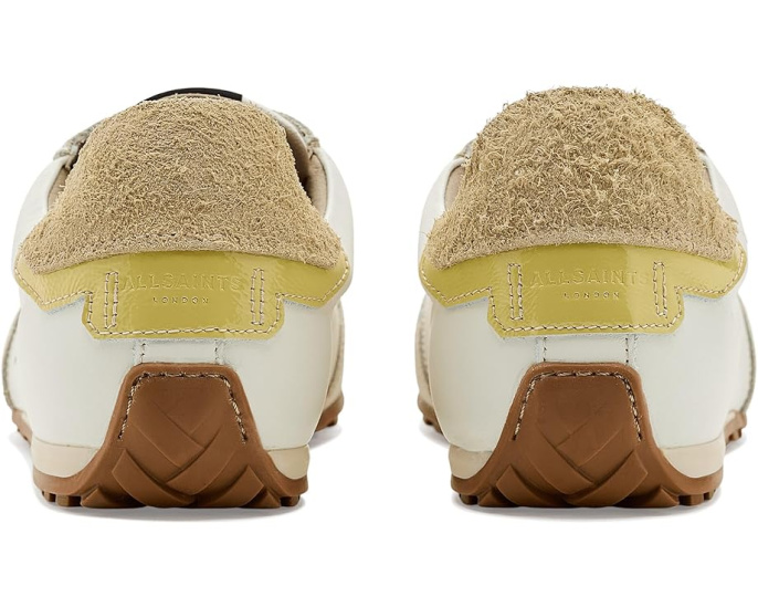 Кроссовки AllSaints Liam из замши с миндалевидным носком