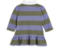 Polo Ralph Lauren Kids платье Striped Cotton Rugby с шортами для малышей