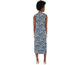 Платье NIC+ZOE Shibori Lilies Cora индиго мульти