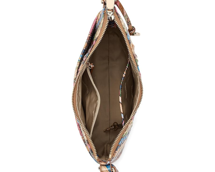 Сумка Brahmin Katie кросс-боди с принтом Sunleaf