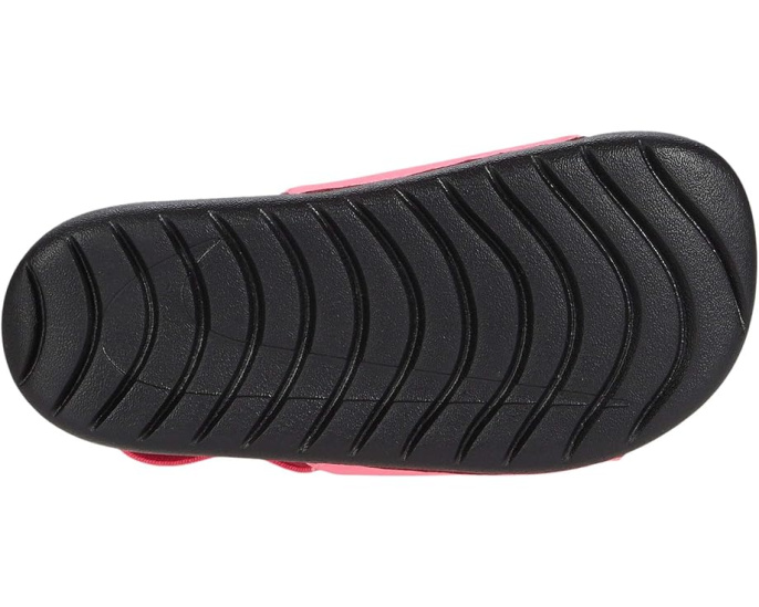 Сланцы Kawa Slide для малышей от Nike розовые с белым и черным