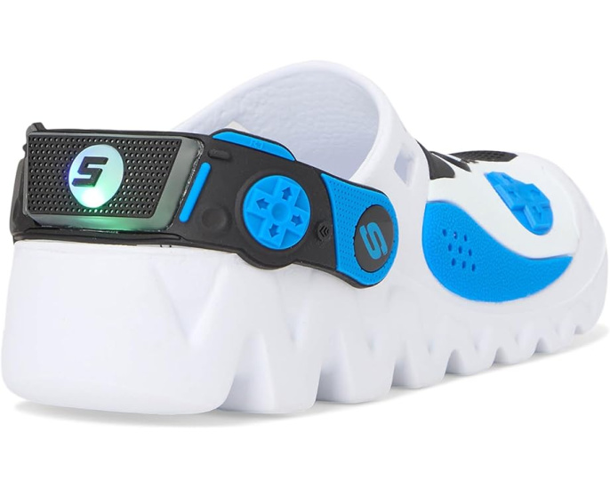 Детские светящиеся сланцы Skechers Zaggle Hydro Pointz с ремешком