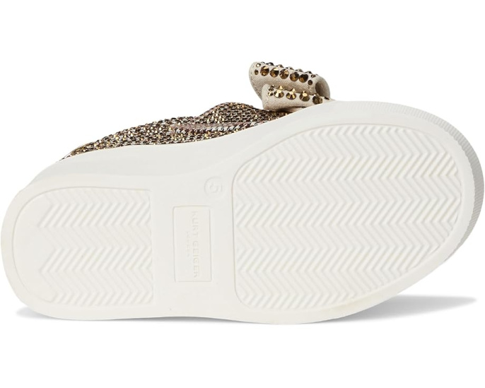 Кроссовки Kurt Geiger London Kids Mini Laney Bow для малышей с кожаным верхом