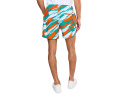 The Color Blitz Dolphins 5.5" (Classic Lined Swim Trunks)