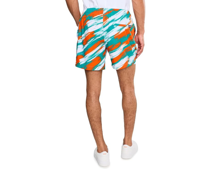 The Color Blitz Dolphins 5.5" (Classic Lined Swim Trunks)