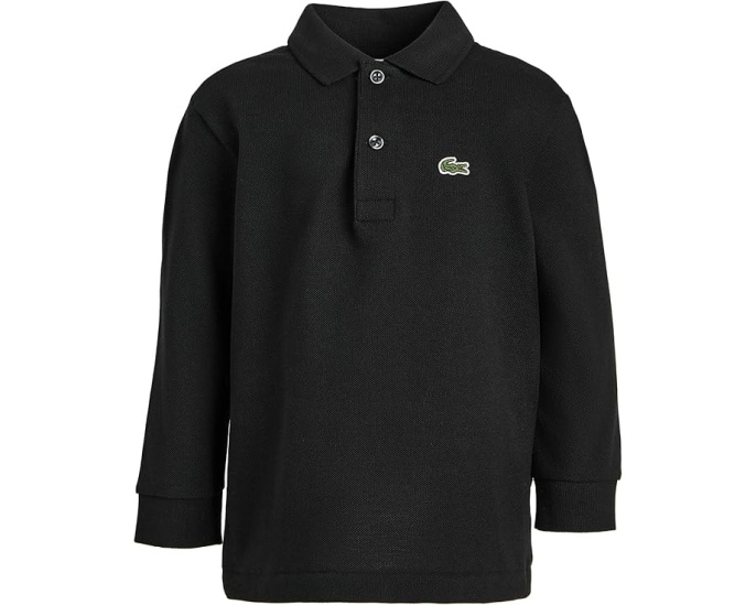 Поло Lacoste 1212 Petit Pique с длинным рукавом для детей
