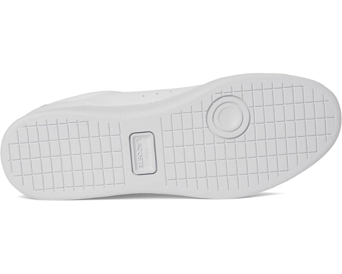 Кроссовки Lacoste Carnaby Set Trainers с кожаным верхом и стелькой Ortholite