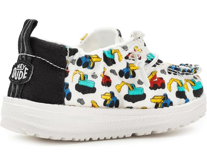 Hey Dude Kids LILDUDE Slip-On Novelty первые ботинки с эластичными шнурками