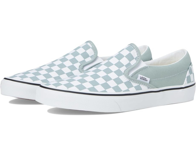 Кеды Vans Classic Slip-On Checkerboard с шахматным узором