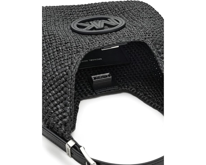 Сумка MICHAEL Michael Kors Nolita Small Hobo через плечо из соломки