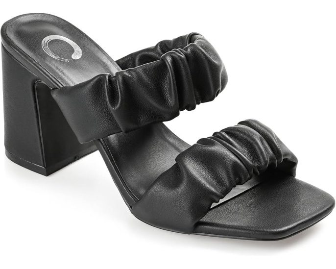 Босоножки Journee Collection ZOEE с квадратным носком и устойчивым каблуком