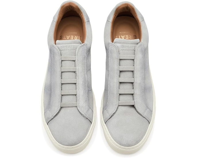 GREATS Кроссовки Royale Slip-On 2.0 из итальянской замши с эластичной панелью