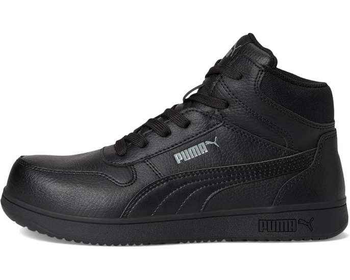Puma Safety ботинки Frontcourt Leather Mid с кожаным верхом