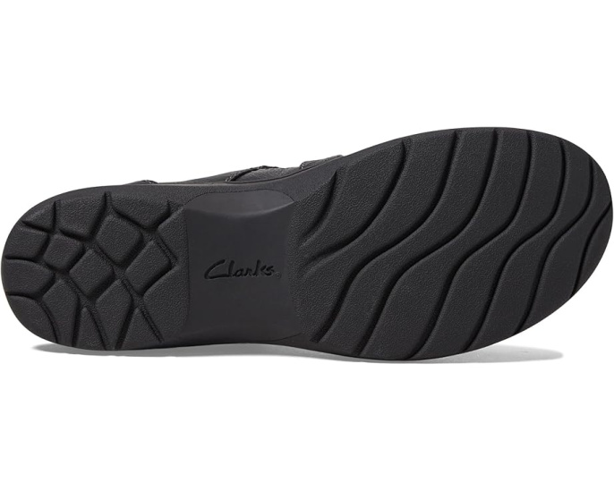 Лодочки Clarks Carleigh Jane с глянцевым верхом и эластичным ремешком