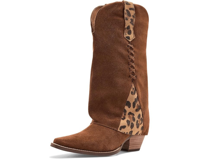 Dingo Сапоги Wild Thang из замши с разрезным манжетом